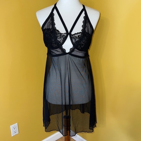 NWOT Mapalé black chemise - Picture 1 of 5